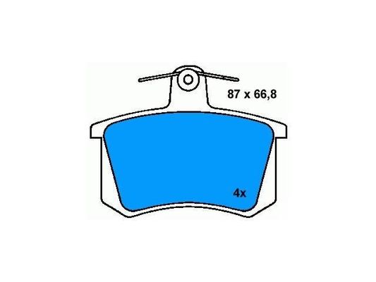 kopen 4A0698451 BMW-remschijf online manufacture