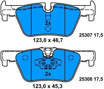 34216850569 Vervanging van autobremsplaten voor BMW 1 F20 en 2 Coupé F22