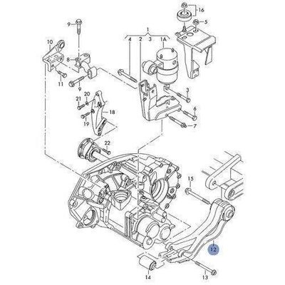 7D0399207B* Transmissieonderdelen Transmissiebevestiging