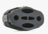 BMW Rubber Exhaust Muffler Mount 18207807132 Brandvertrager hoge precisie